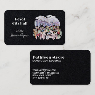 Banquet Hall Premium Business Card