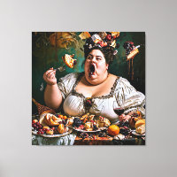 "Banquet of Chaos" Surreal Colourful Artwork