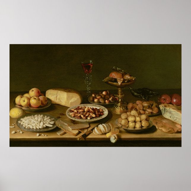 Banquet still life poster (Front)