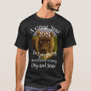 Banquet Tea Garden Surprise Party Block 2024 T-Shirt
