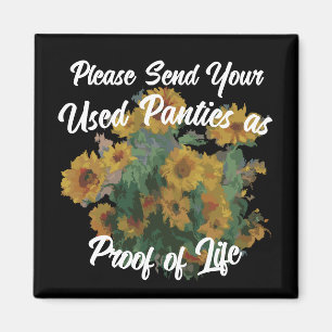 Banquet Tea Garden Surprise Party Block Zin Magnet