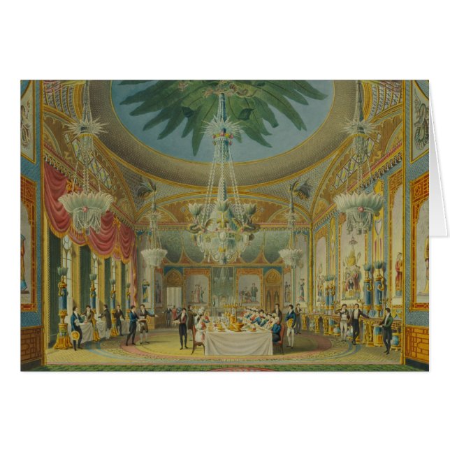 Banqueting Room, from 'Views of Royal Pavilion (Front Horizontal)