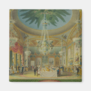 Banqueting Room, from 'Views of Royal Pavilion Magnet