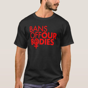 Bans Off Our Bodies Women's Power Fist Red T-Shirt