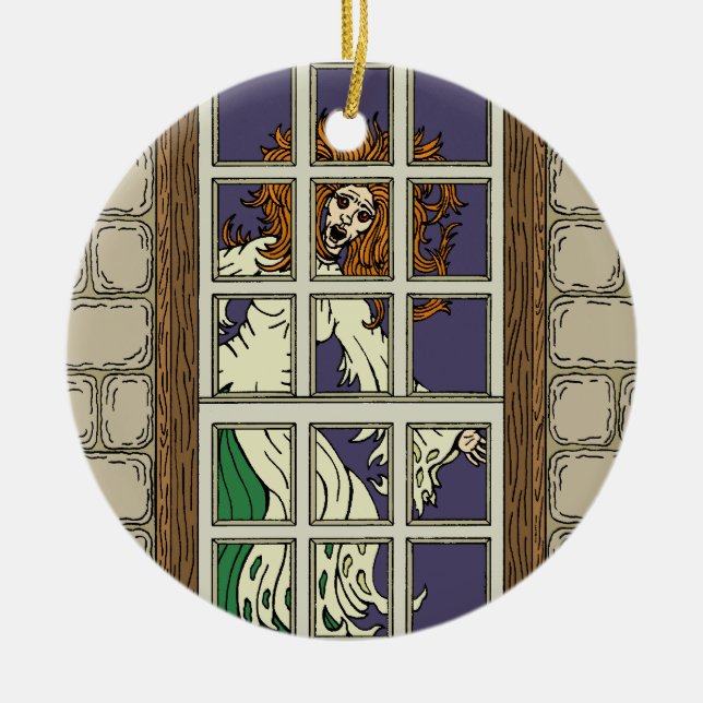 Banshee Ceramic Tree Decoration (Front)