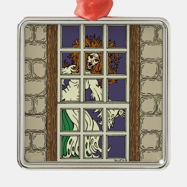 Banshee Metal Tree Decoration (Front)