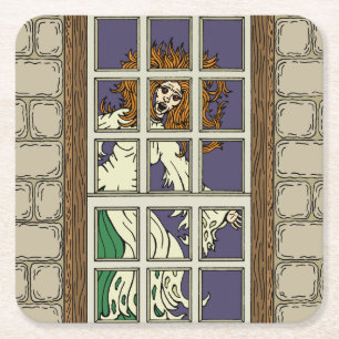 Banshee Square Paper Coaster