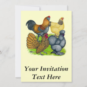 Bantam Quartet Invitation