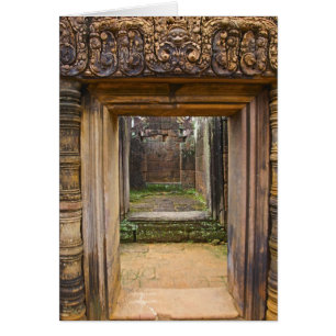 Banteay Srei Temple, Angkor, Siem Reap Province,
