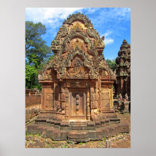Banteay Srei Temple Chandi Poster