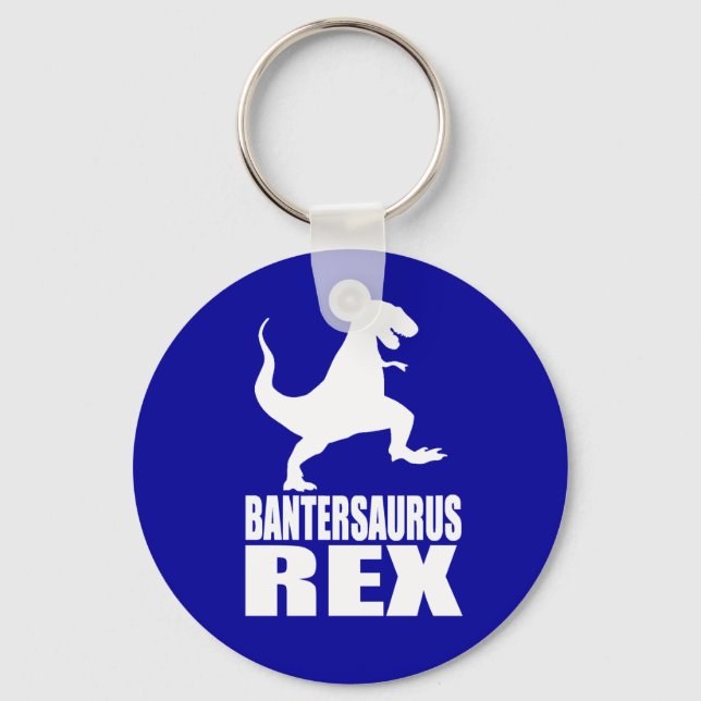 Bantersaurus Rex Uni Banter Secret Santa Key Ring (Front)