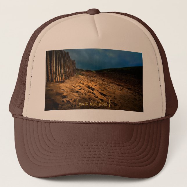 Bantham Beach, Devon Trucker Hat (Front)