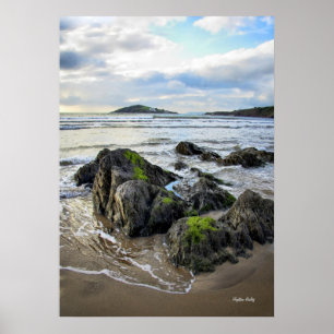 Bantham Rocks to Burgh Island Poster