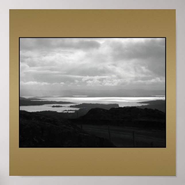 Bantry Bay from Tunnel Road Ireland. Poster (Front)