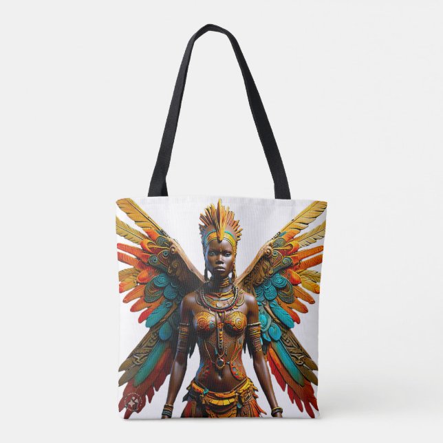 Bantu Marafiki fantasy African Fairy Tote Bag (Back)
