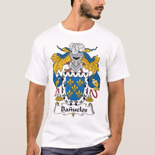 Banuelos Family Crest T-Shirt