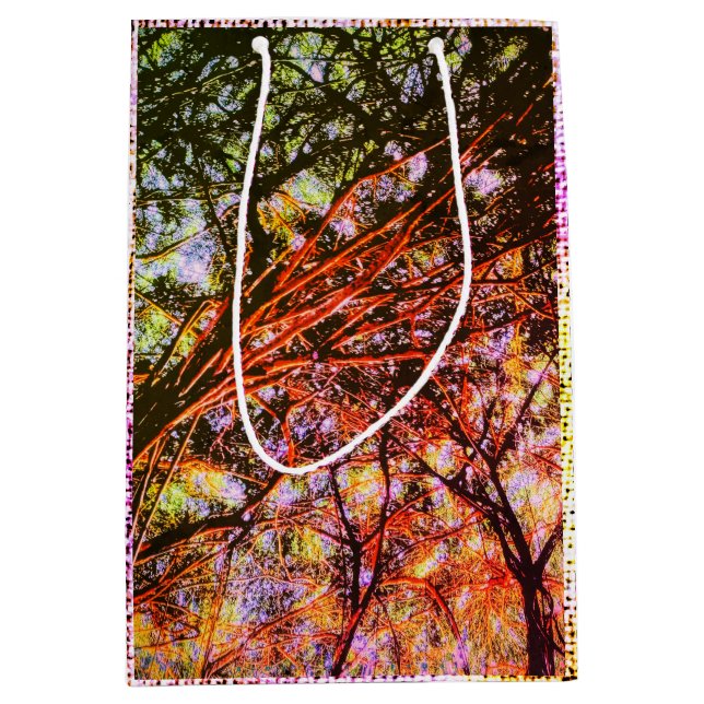 Banyan Roots/Wander With Stars Night, Medium Gift Bag (Front)