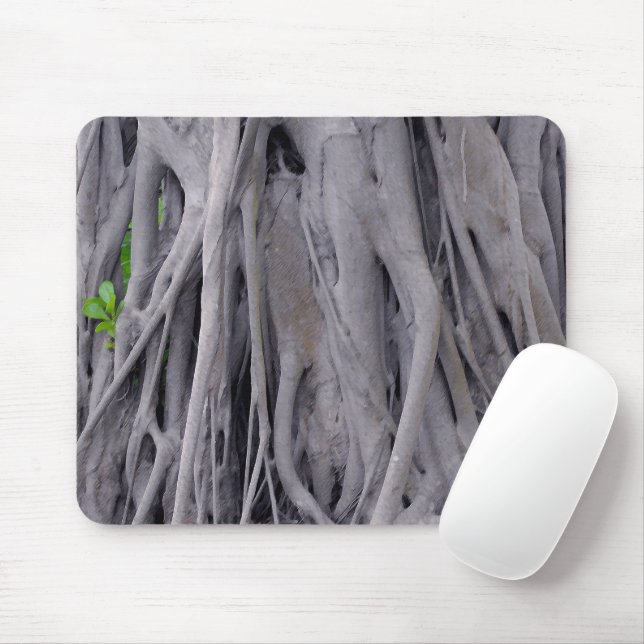 Banyan Tree Trunk Mouse Mat (With Mouse)