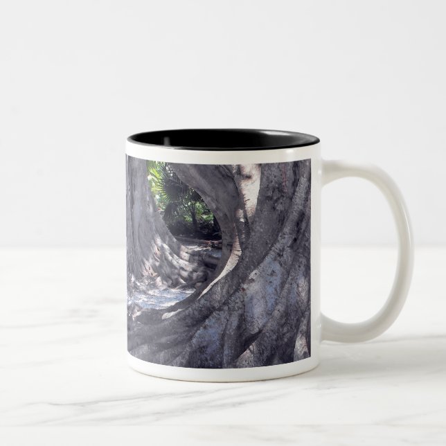 Banyan Trees Two-Tone Coffee Mug (Right)