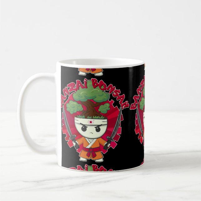 Banzai Bonsai! Coffee Mug (Left)
