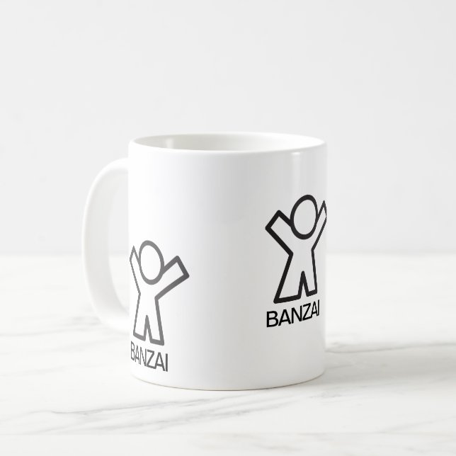 BANZAI BOYS COFFEE MUG (Front Left)