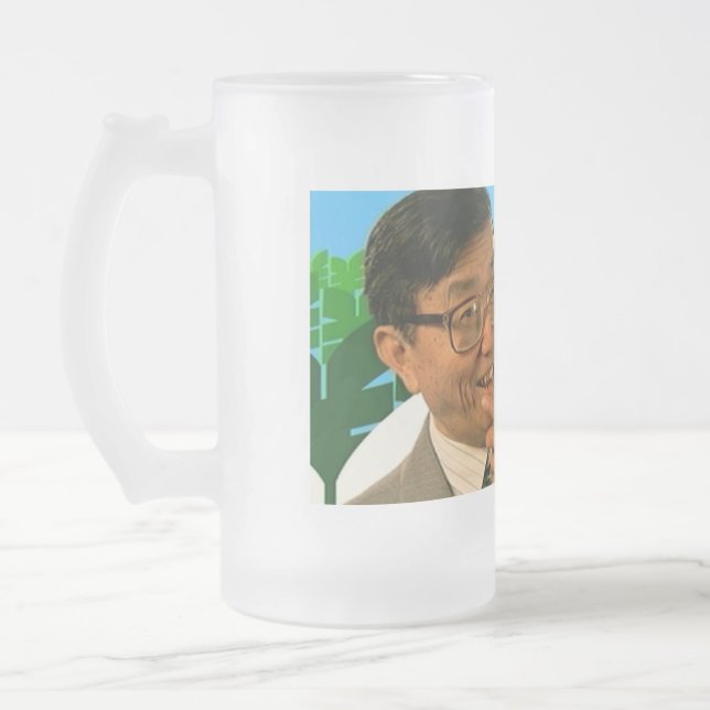 Banzai Mr Cheeky Chappie Glass Mug (Left)