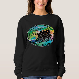 Banzai Pipeline Surfing North Shore Surf Oahu Hawa Sweatshirt