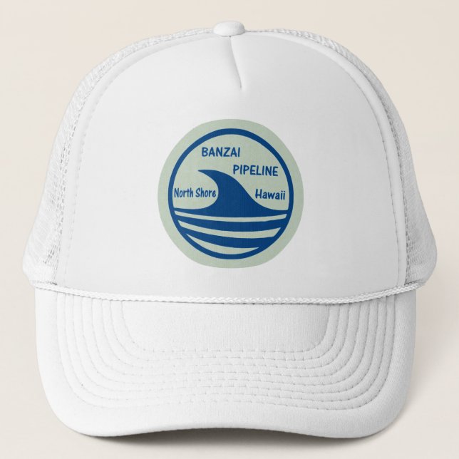Banzai Pipeline Trucker Hat (Front)