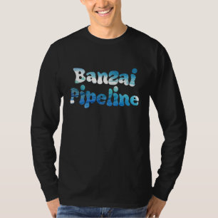Banzai Pipeline Wave North Shore Hawaii Oahu Premi T-Shirt