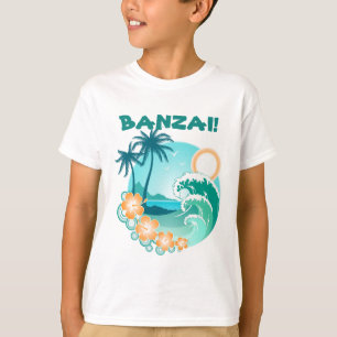 Banzai Surfing T-Shirt