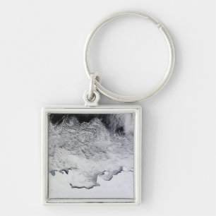 Banzare, Sabrina, and Budd Coasts, Antarctica Key Ring
