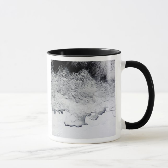 Banzare, Sabrina, and Budd Coasts, Antarctica Mug (Right)