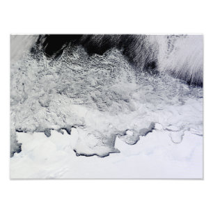 Banzare, Sabrina, and Budd Coasts, Antarctica Photo Print