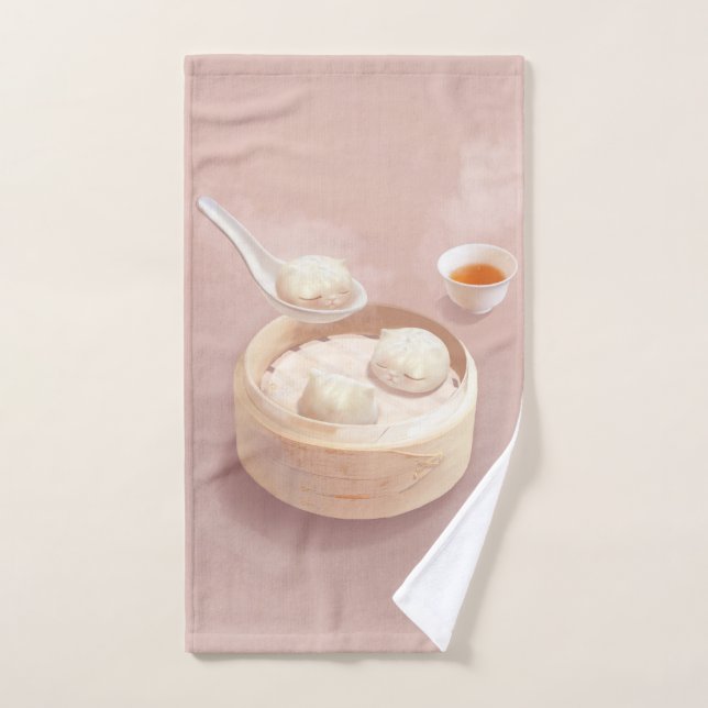 Bao Baby – Tea Time Bao Buddies Hand Towel (Hand Towel)