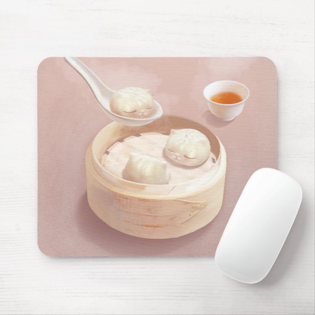 Bao Baby – Tea Time Bao Buddies Mouse Mat (With Mouse)