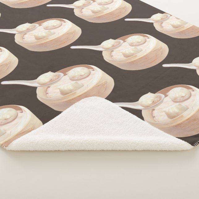 Bao Baby – Tea Time Bao Buddies Sherpa Blanket (3/4)