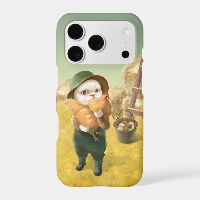Bao Bao: Cute Farmer Cat & Hen Harvest (Back)