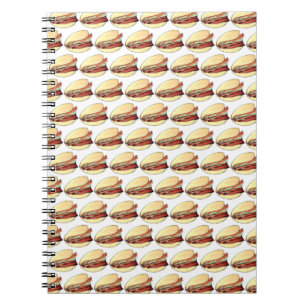 Bao Buns Porkbelly Lotus Bun Chinese Food Print Notebook