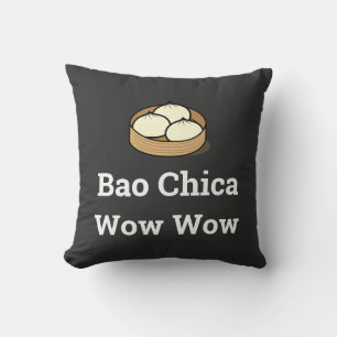 Bao Chica Wow Wow Throw Pillow