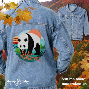 BAO SHI - Panda denim jacket