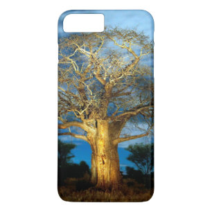Baobab (Adansonia) Tree Light Up By The Moon iPhone 8 Plus/7 Plus Case