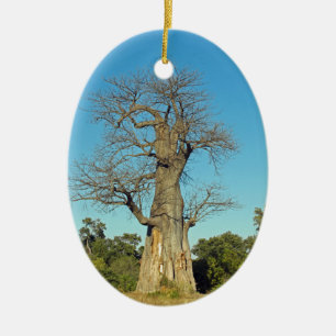 BAOBAB TREE CERAMIC TREE DECORATION