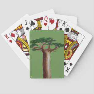 Baobab Tree  Drawing Classic Playing Cards