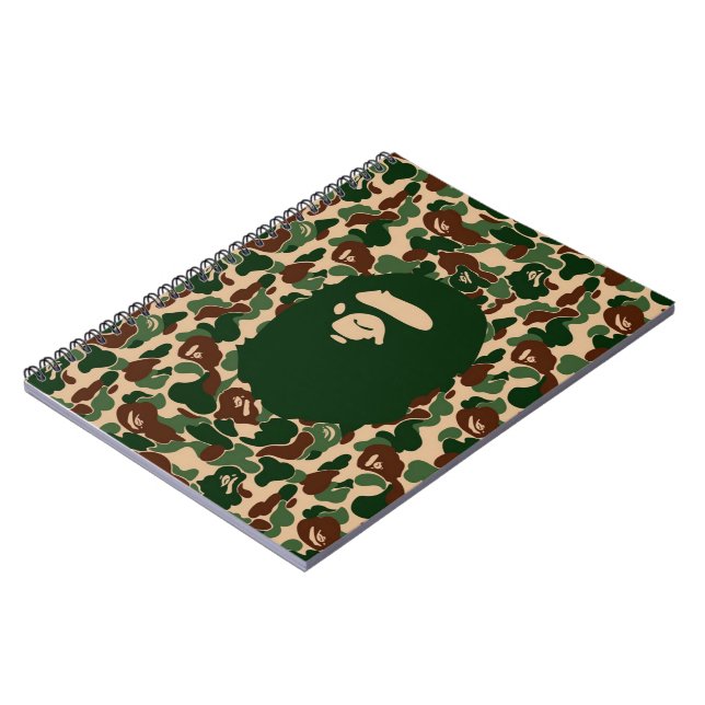 bape Camo monkey hypebeast Notebook (Left Side)