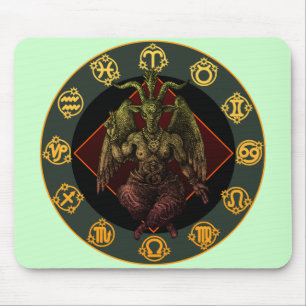 baphomet3 mouse mat
