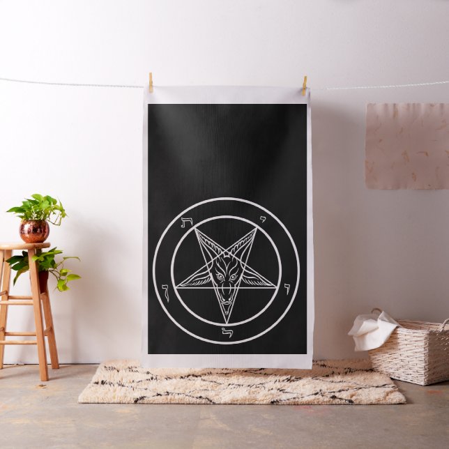 Baphomet Banner 36"x56" Fabric (In Situ)
