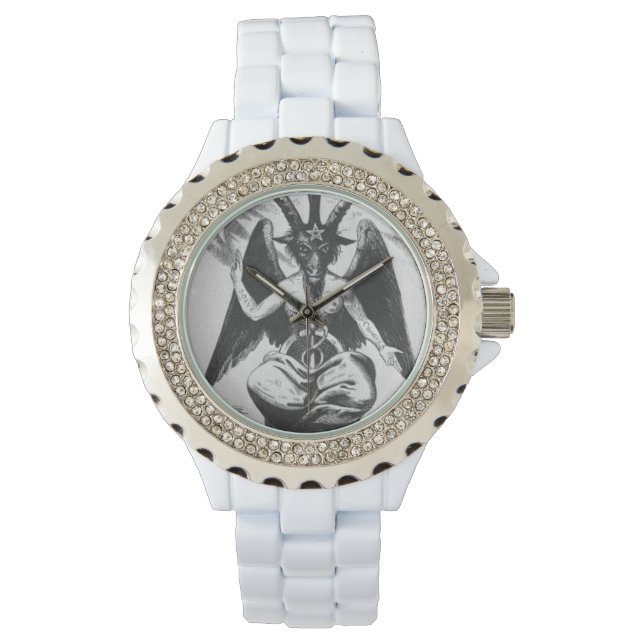 Baphomet Black/White (Old Style) Watch (Front)