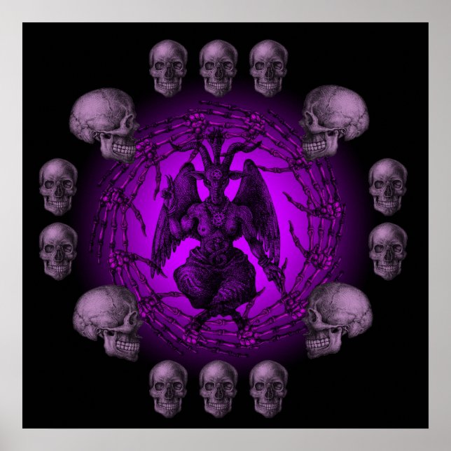 Baphomet Bone Collection Poster (Front)