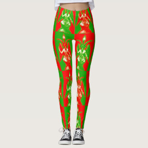 Baphomet Christmas Leggings