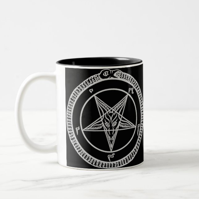 Baphomet Coffee Cup (Left)